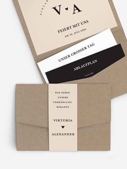 Hochzeitseinladung Made For You