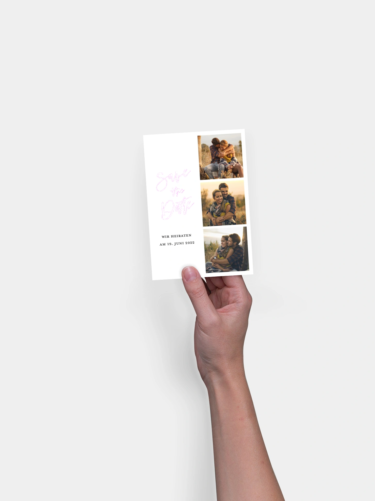 Save-the-Date Karte Loving You