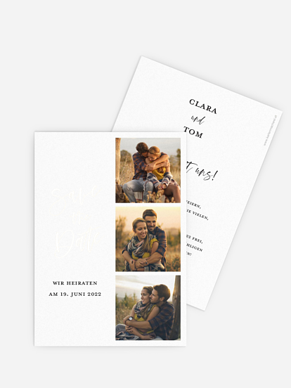 Save-the-Date Karte Loving You