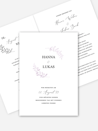 Hochzeitseinladung Charmed