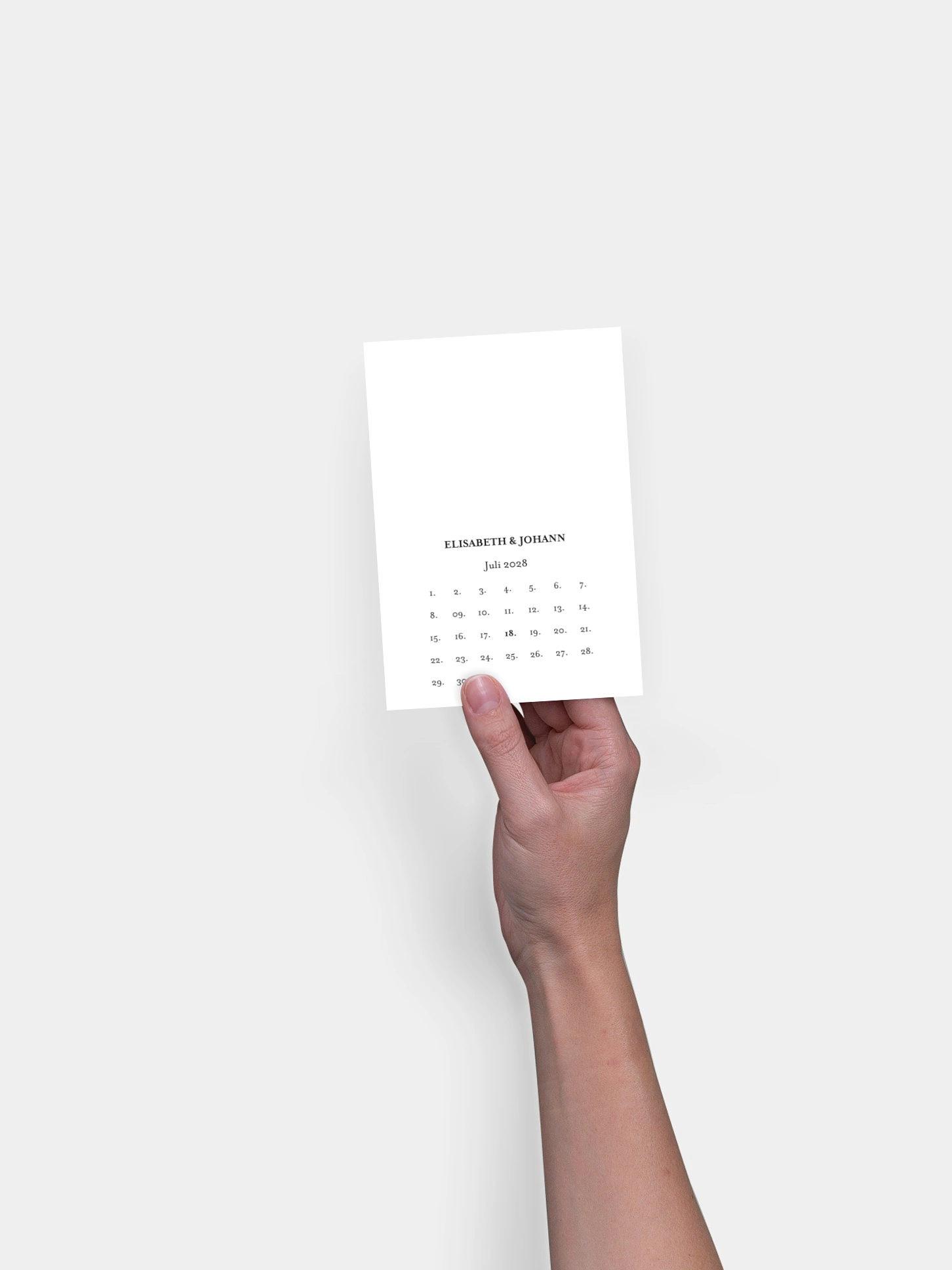 Save-the-Date Karte Adore You