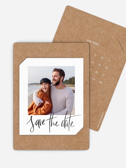 Save-the-Date Karte Simple Modern