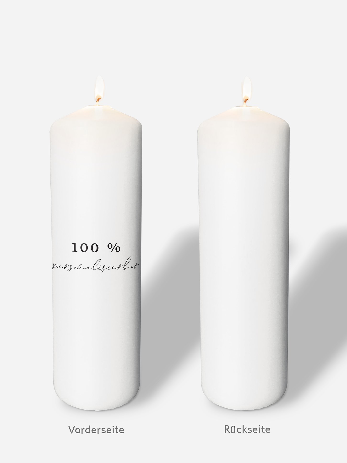 Hochzeitskerze Frei Personalisierbar