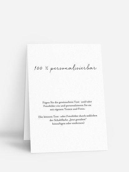 Gruppentischkarte Frei Personalisierbar