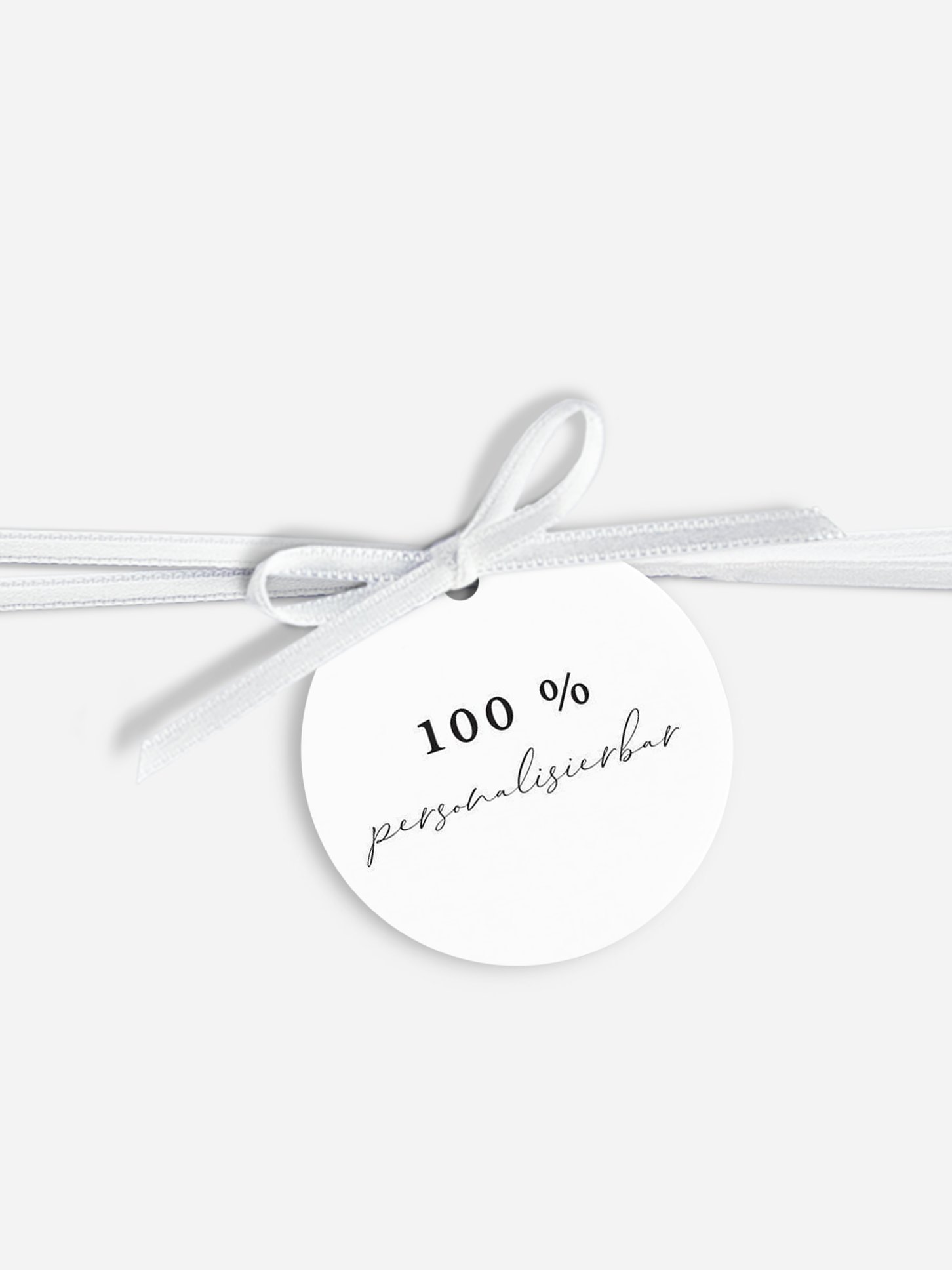 Anhänger mit Band zur Hochzeit Frei Personalisierbar
