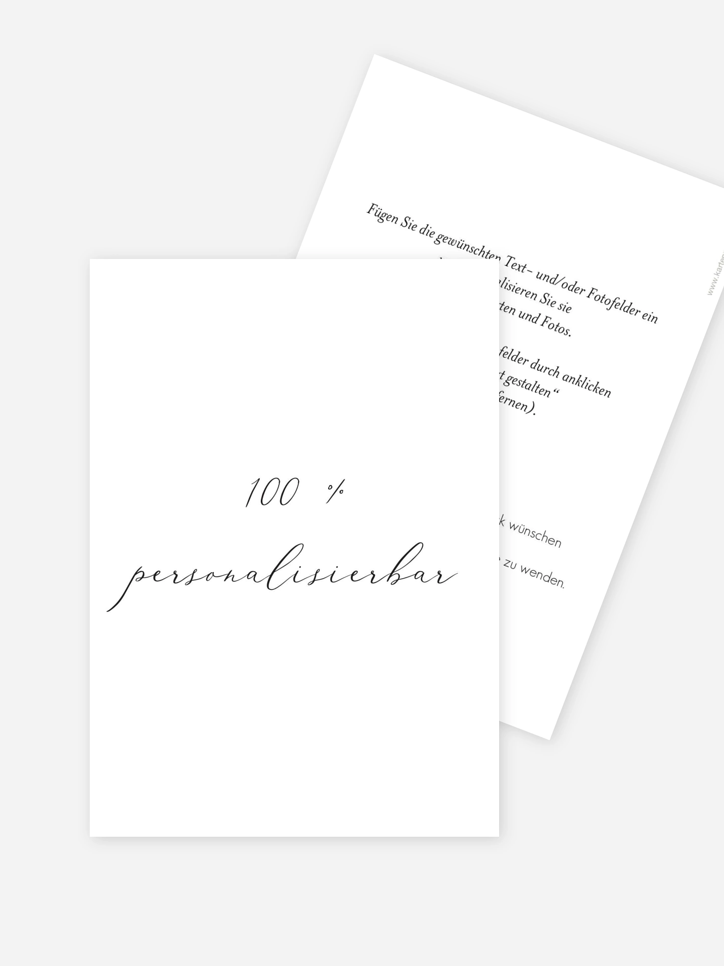Save-the-Date Karte Frei Personalisierbar