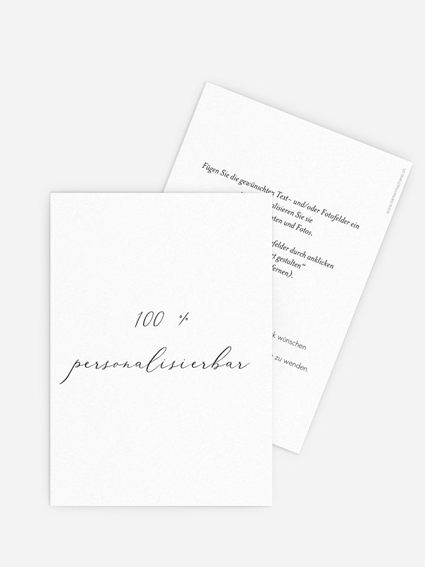 Frei Personalisierbar