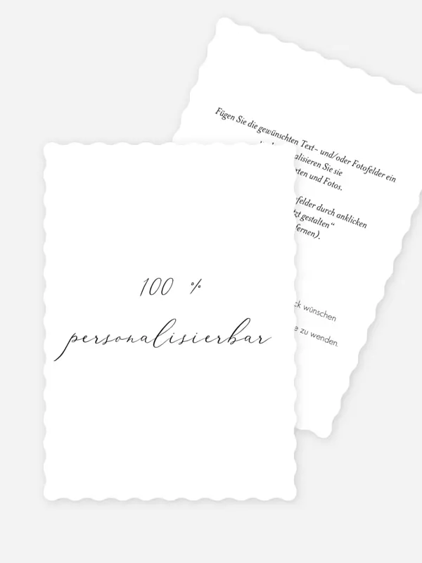 Save-the-Date Karte Frei Personalisierbar