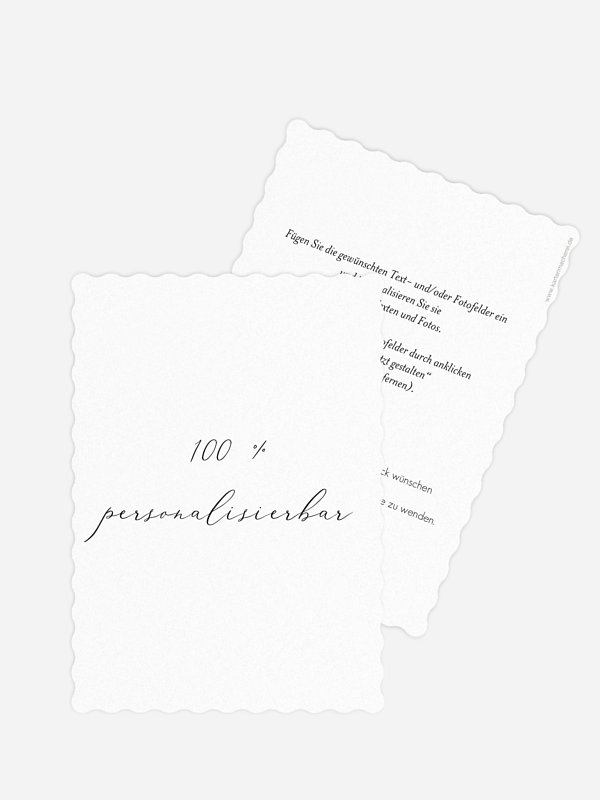 Save-the-Date Karte Frei Personalisierbar