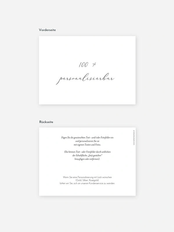 Save-the-Date Karte Frei Personalisierbar