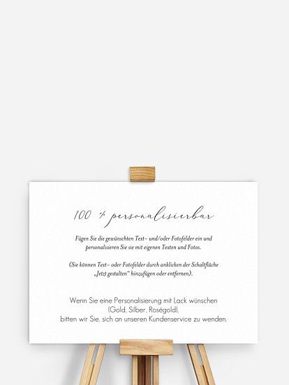 Frei Personalisierbar