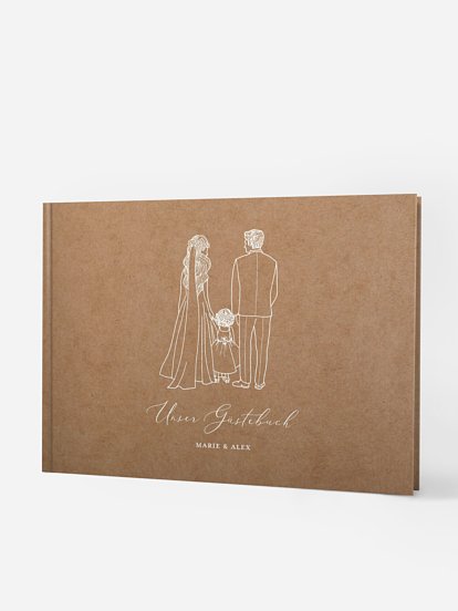 Gästebuch Romantic Family
