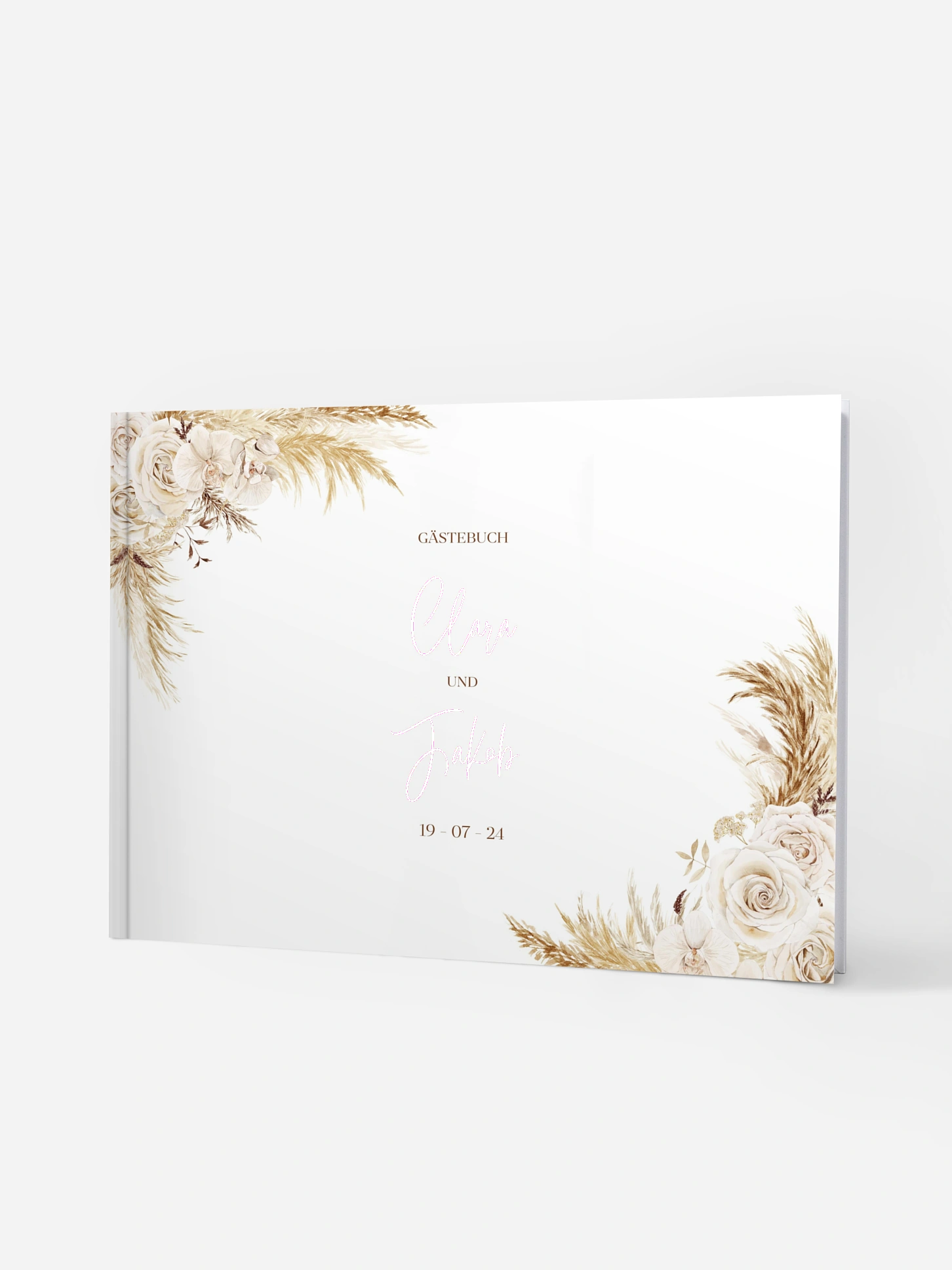 Gästebuch Elegant Boho