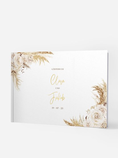 Gästebuch Elegant Boho