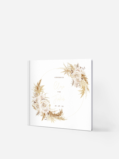 Gästebuch Elegant Boho