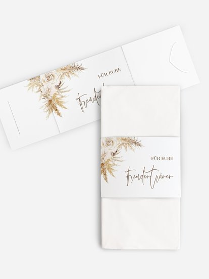 Freudentränen-Taschentücher Elegant Boho