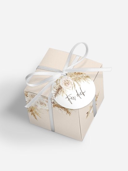 Gastgeschenkbox Elegant Boho