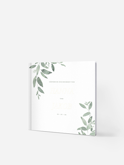 Gästebuch Lovely Sage