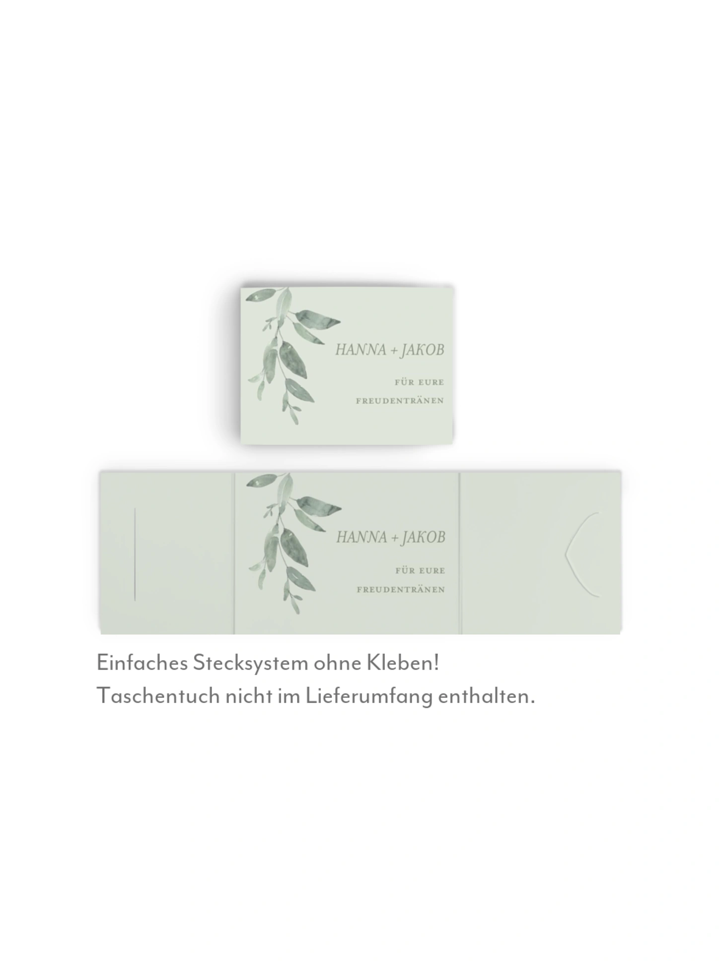 Freudentränen-Taschentücher Lovely Sage