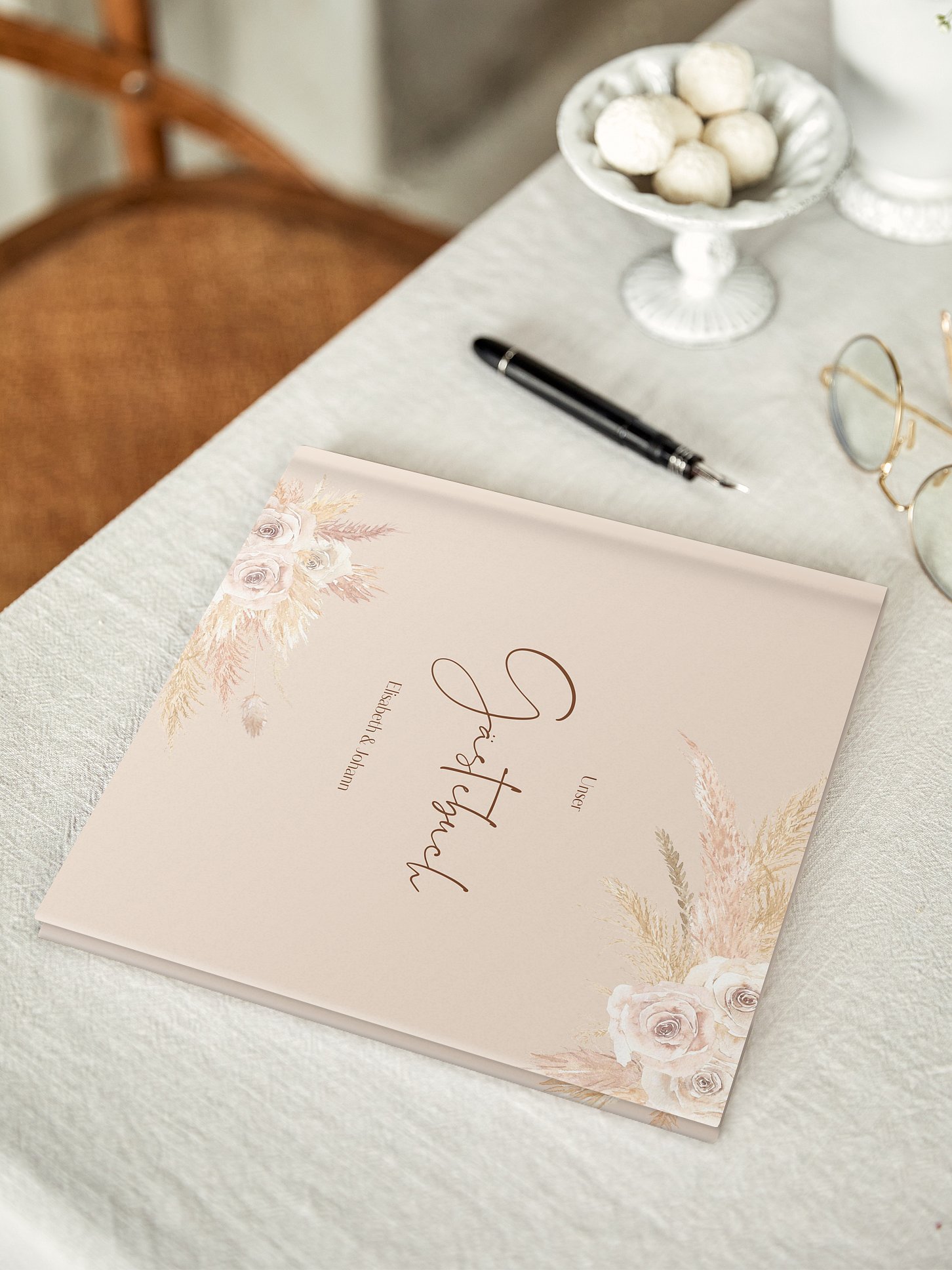 Gästebuch Dreamy Pampas