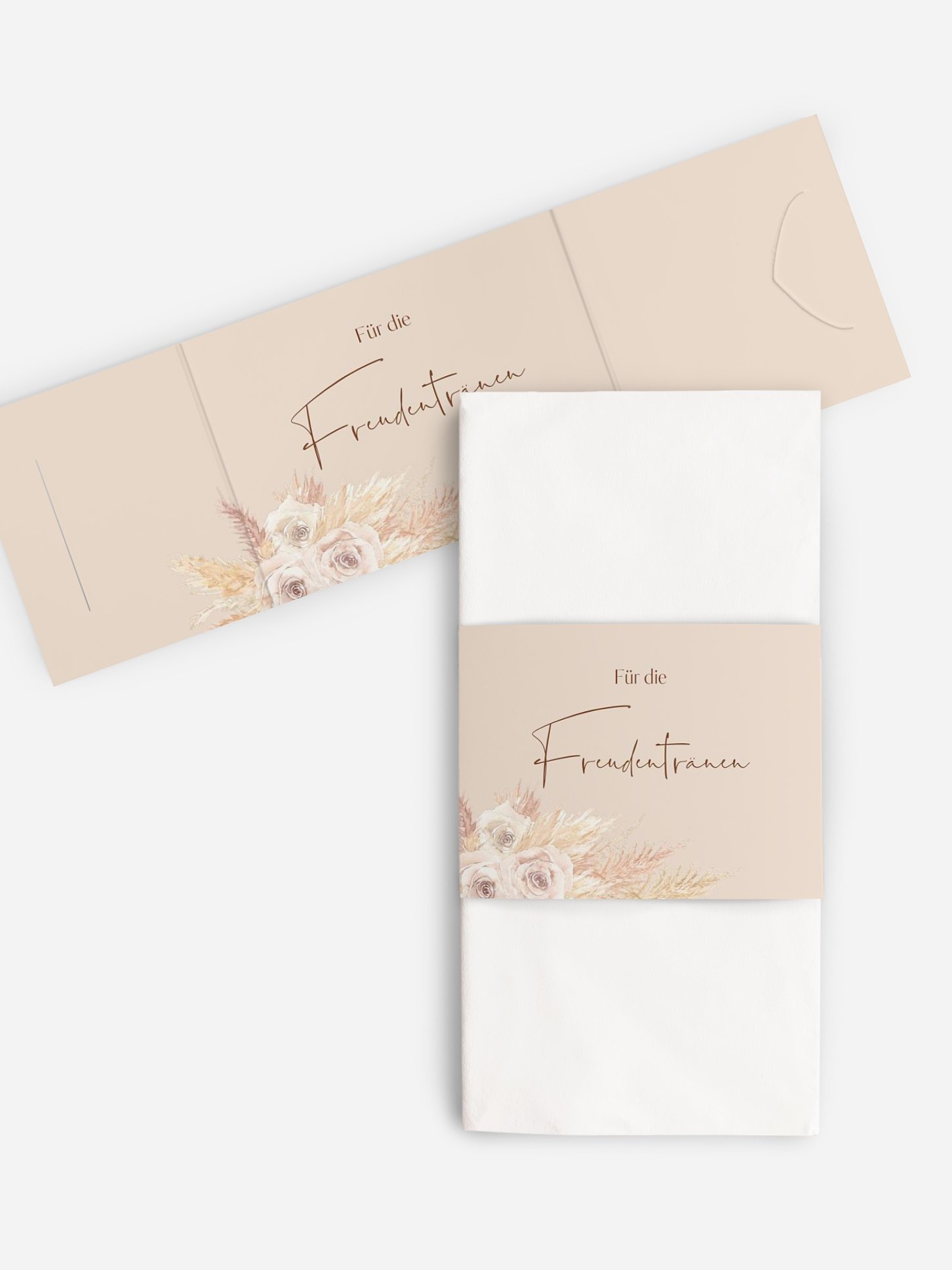 Freudentränen-Taschentücher Dreamy Pampas