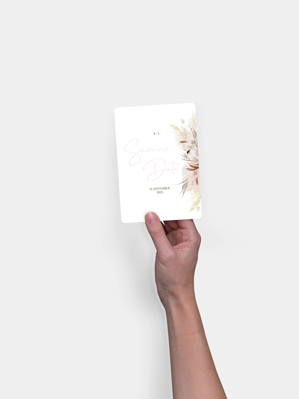 Save-the-Date Karte Dreams of Cotton
