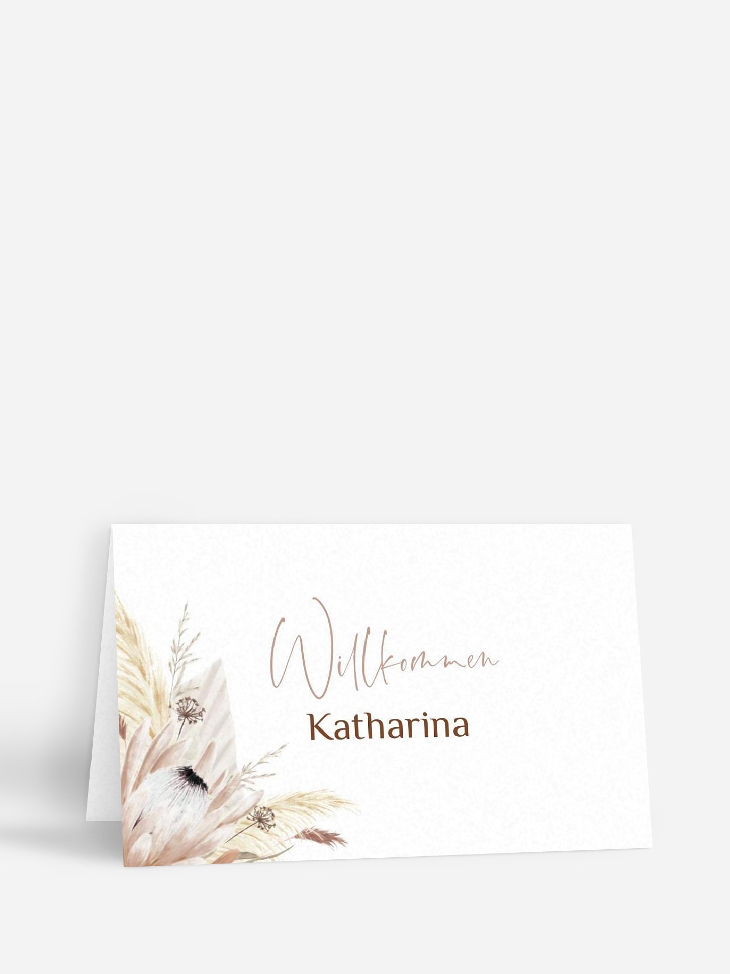 Tischkarte Hochzeit Dreams of Cotton