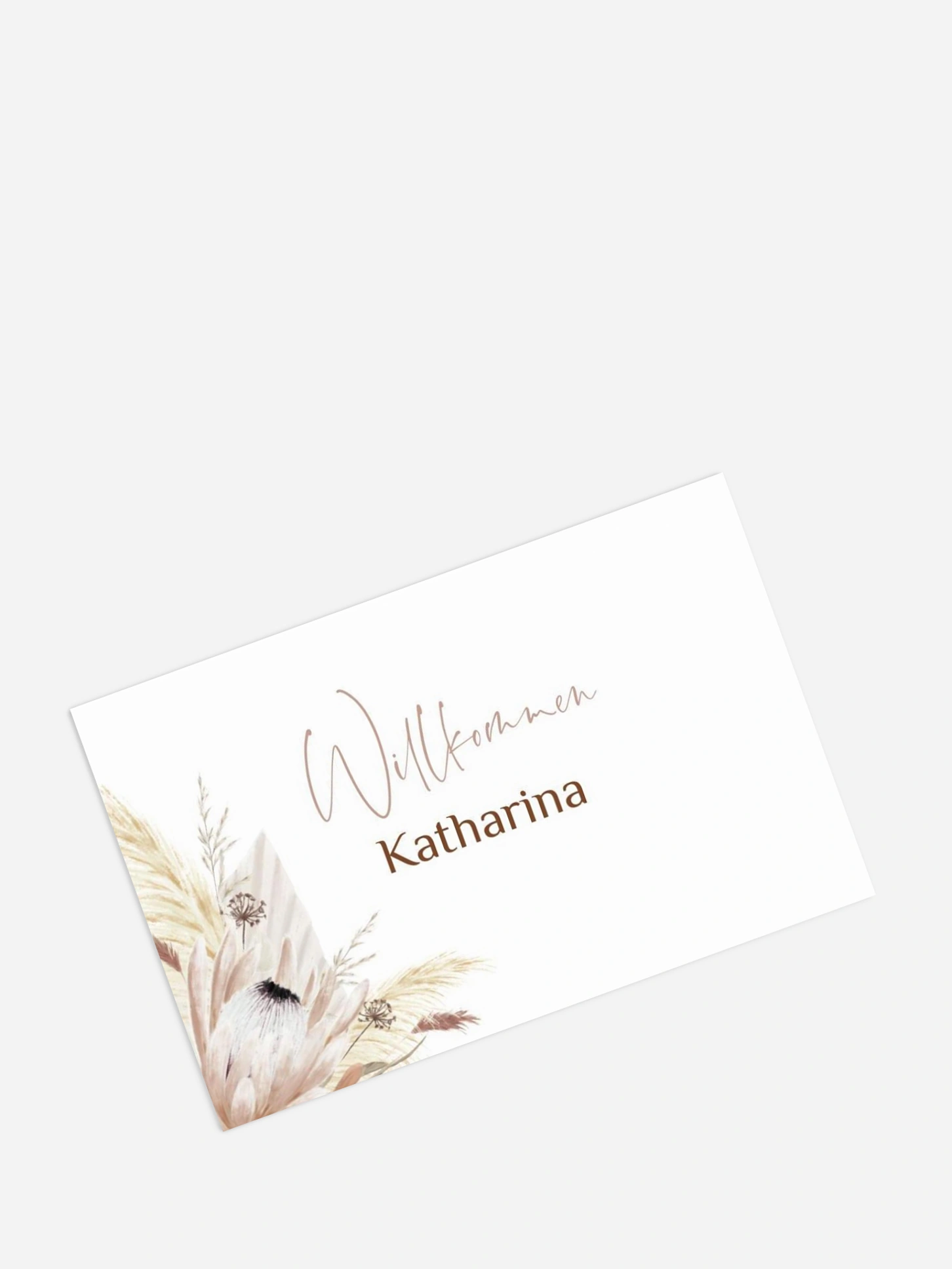 Tischkarte Hochzeit Dreams of Cotton
