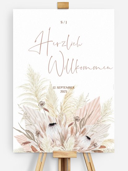 Willkommensschild Dreams of Cotton