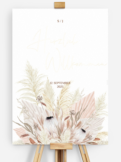 Willkommensschild Dreams of Cotton