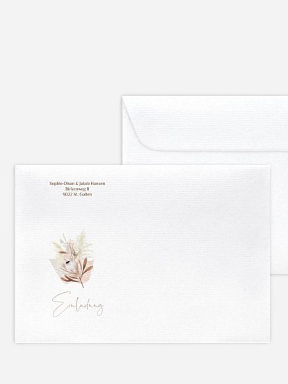 Briefumschlag mit Motiv Dreams of Cotton