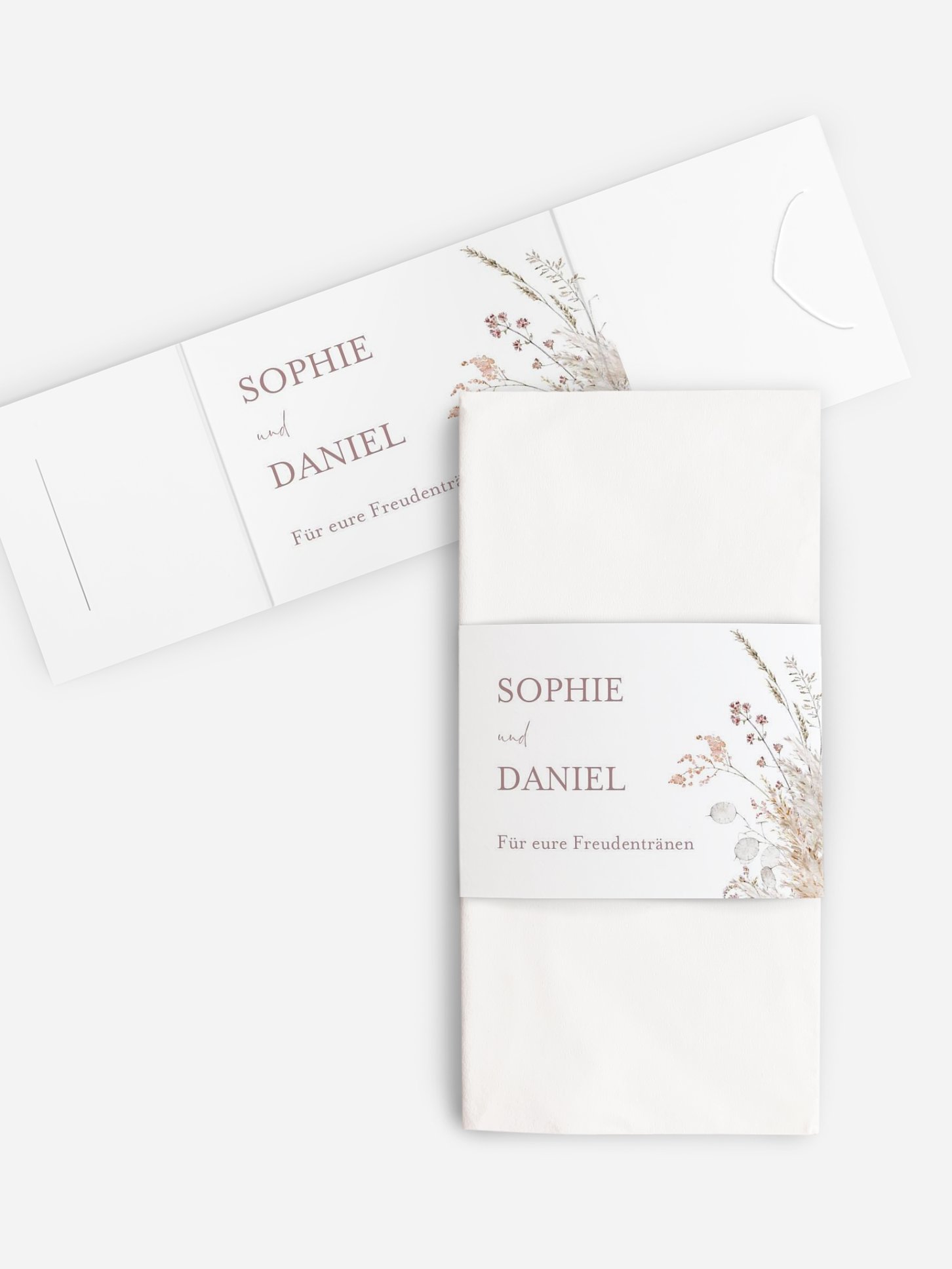 Freudentränen-Taschentücher Soft Dried Bouquet