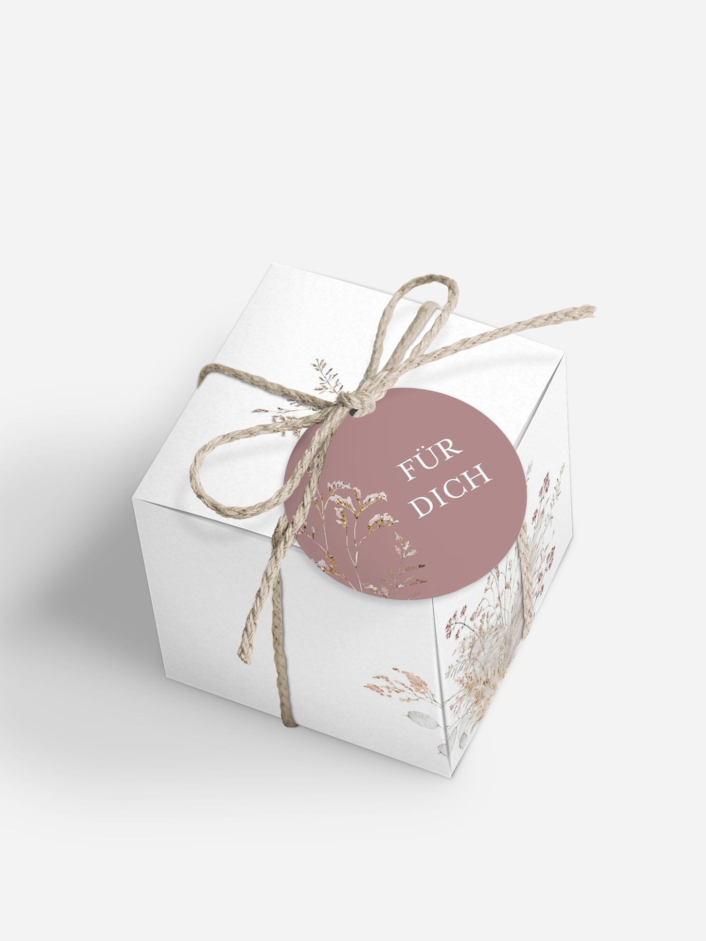 Gastgeschenkbox Soft Dried Bouquet