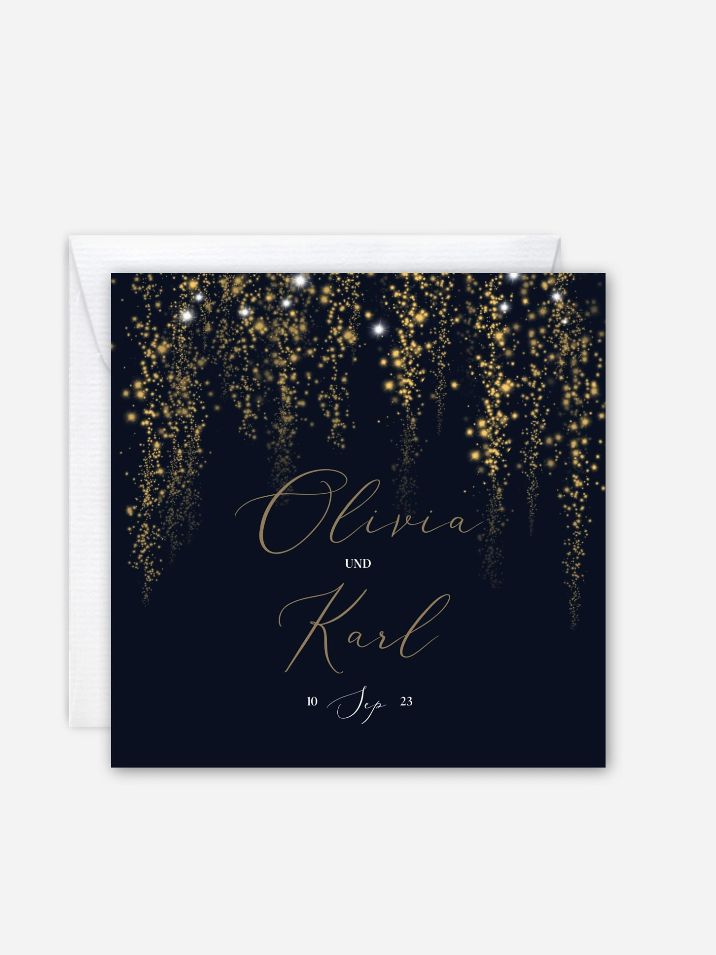 Hochzeitseinladung Twinkle Star