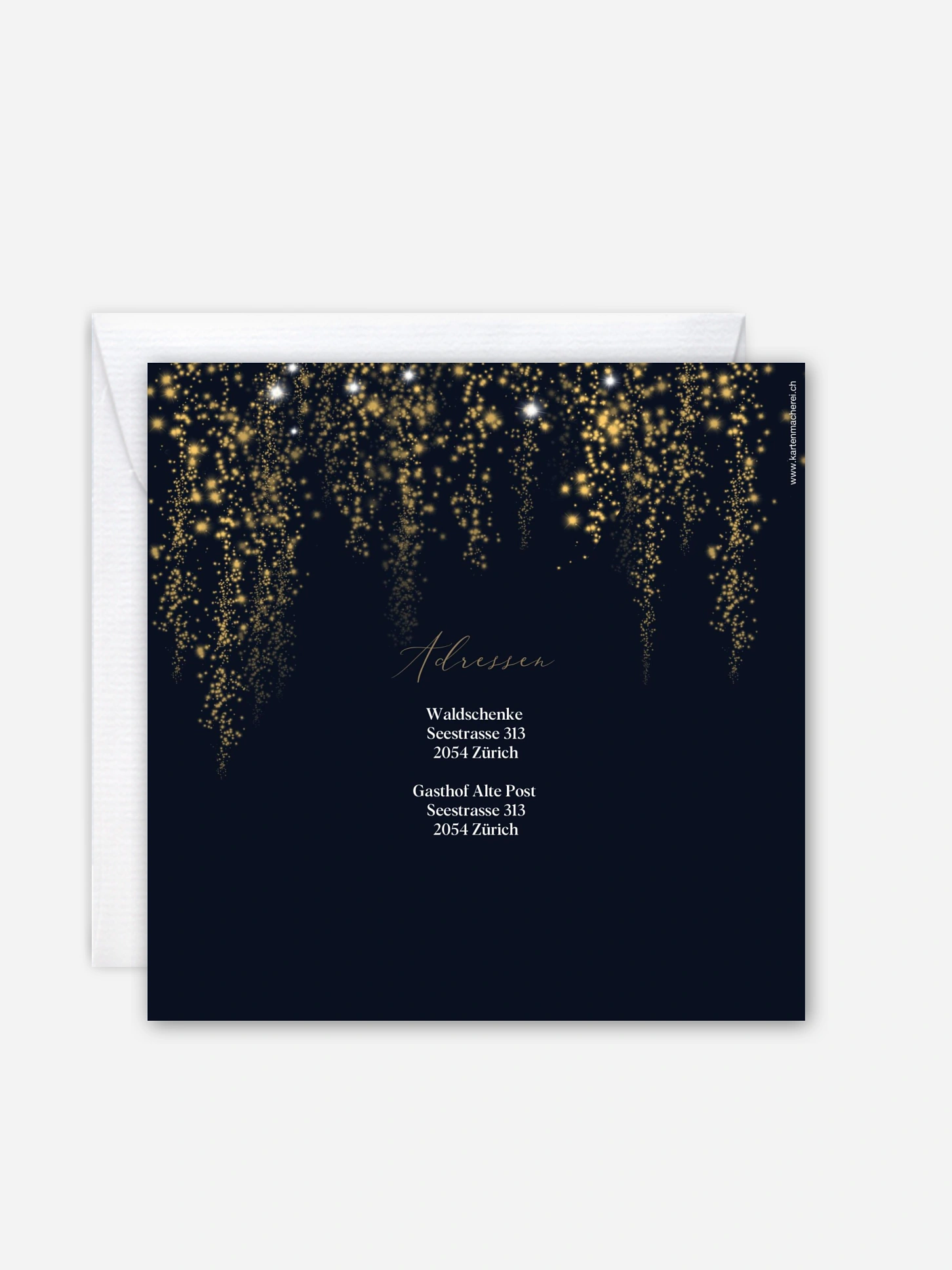 Hochzeitseinladung Twinkle Star