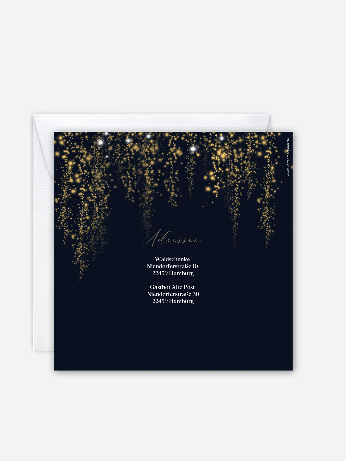 Hochzeitseinladung Twinkle Star