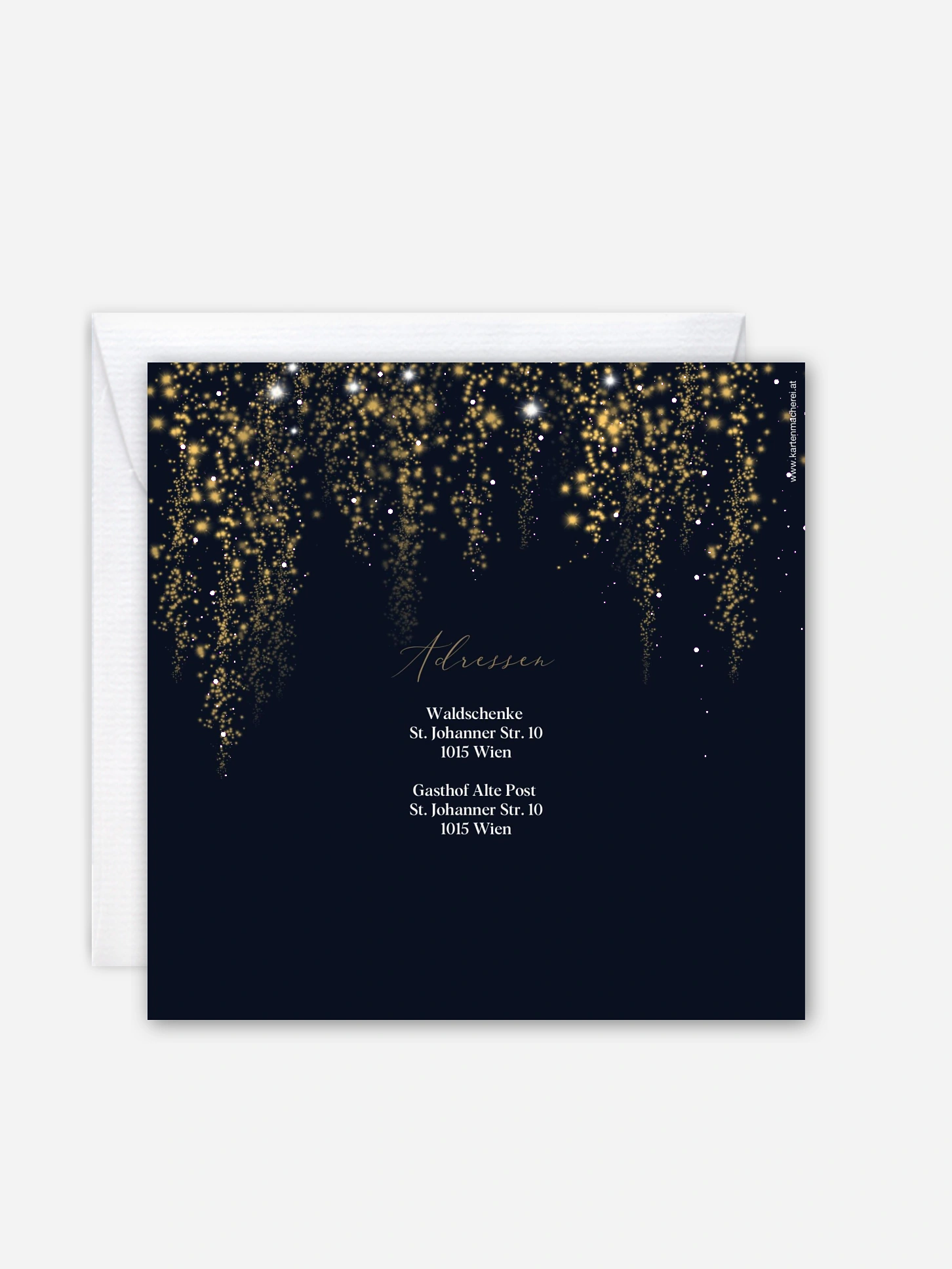 Hochzeitseinladung Twinkle Star
