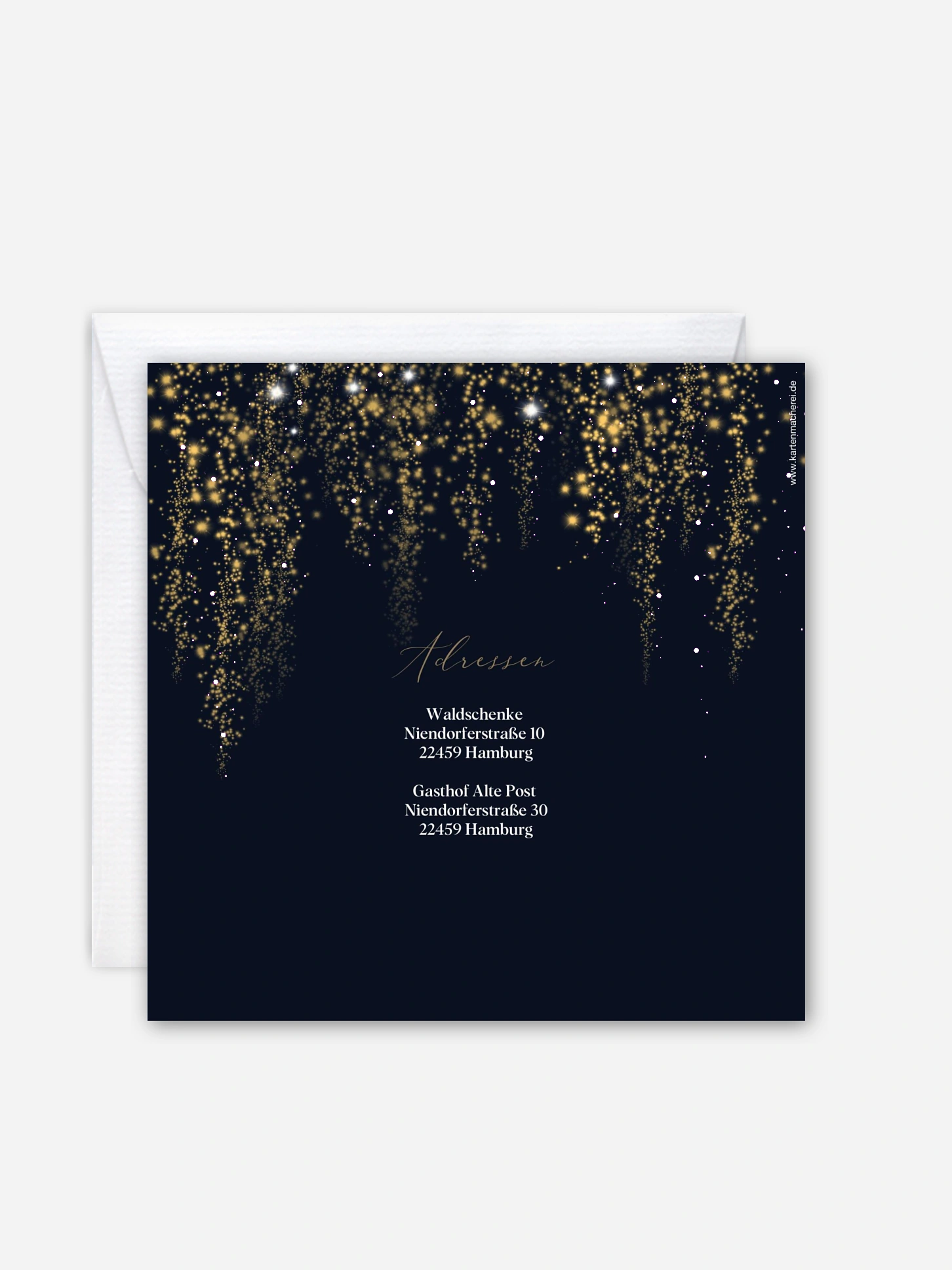 Hochzeitseinladung Twinkle Star
