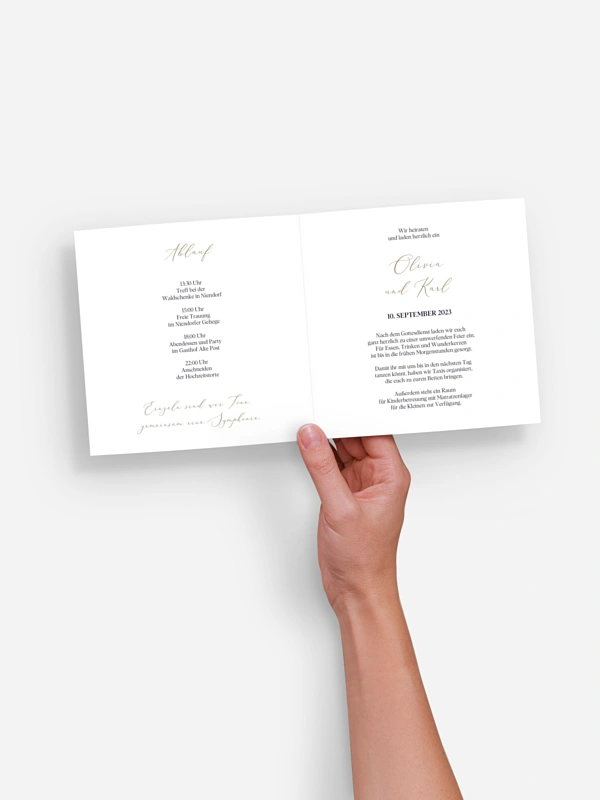 Hochzeitseinladung Twinkle Star