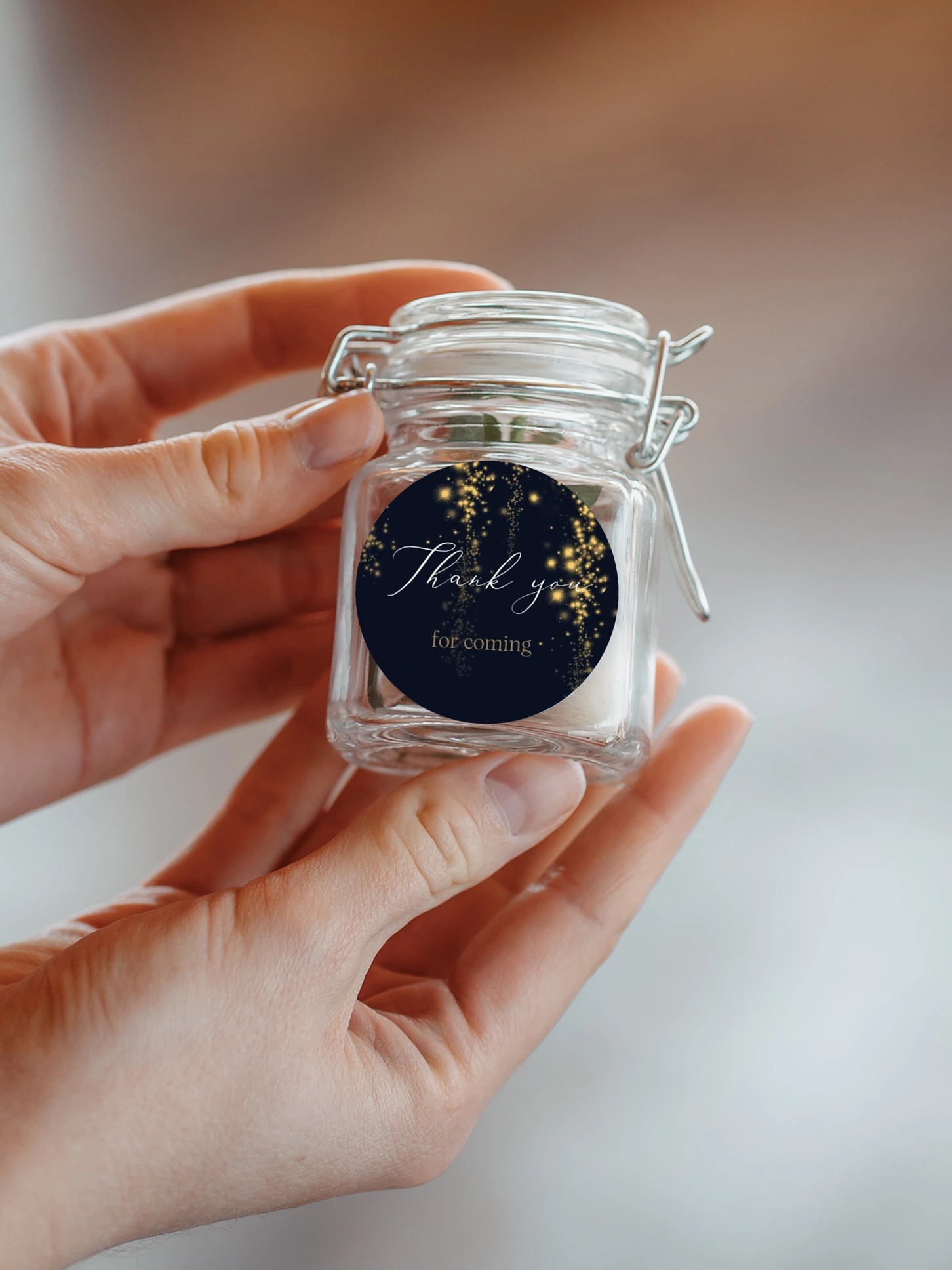 Geschenkaufkleber Hochzeit Twinkle Star
