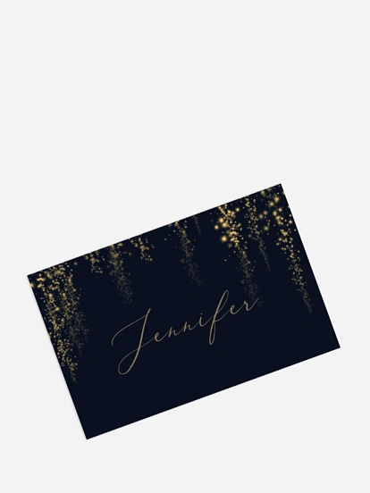 Tischkarte Hochzeit Twinkle Star