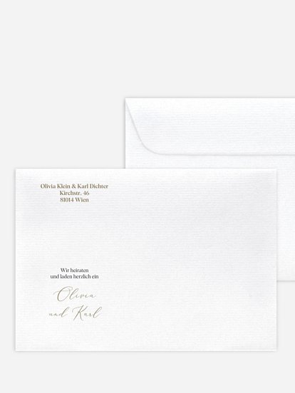 Briefumschlag mit Motiv Twinkle Star