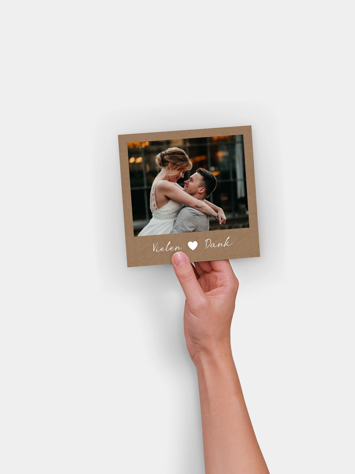 Dankeskarte Hochzeit Bohemian Chic