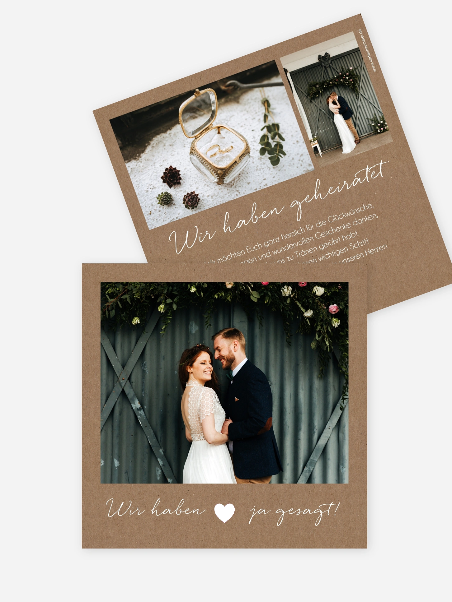 We-said-yes Karte Bohemian Chic