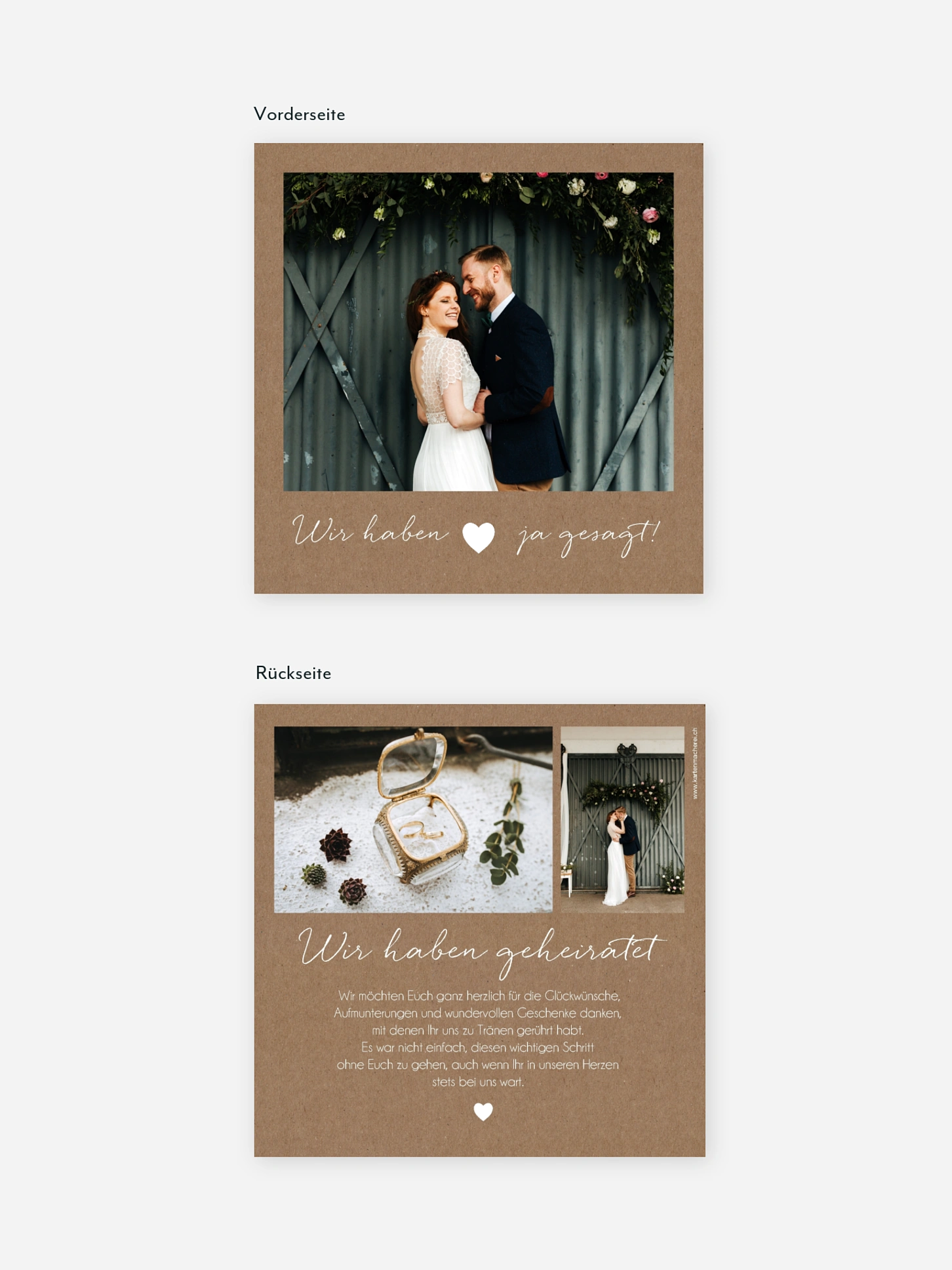 We-said-yes Karte Bohemian Chic