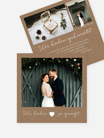 We-said-yes Karte Bohemian Chic