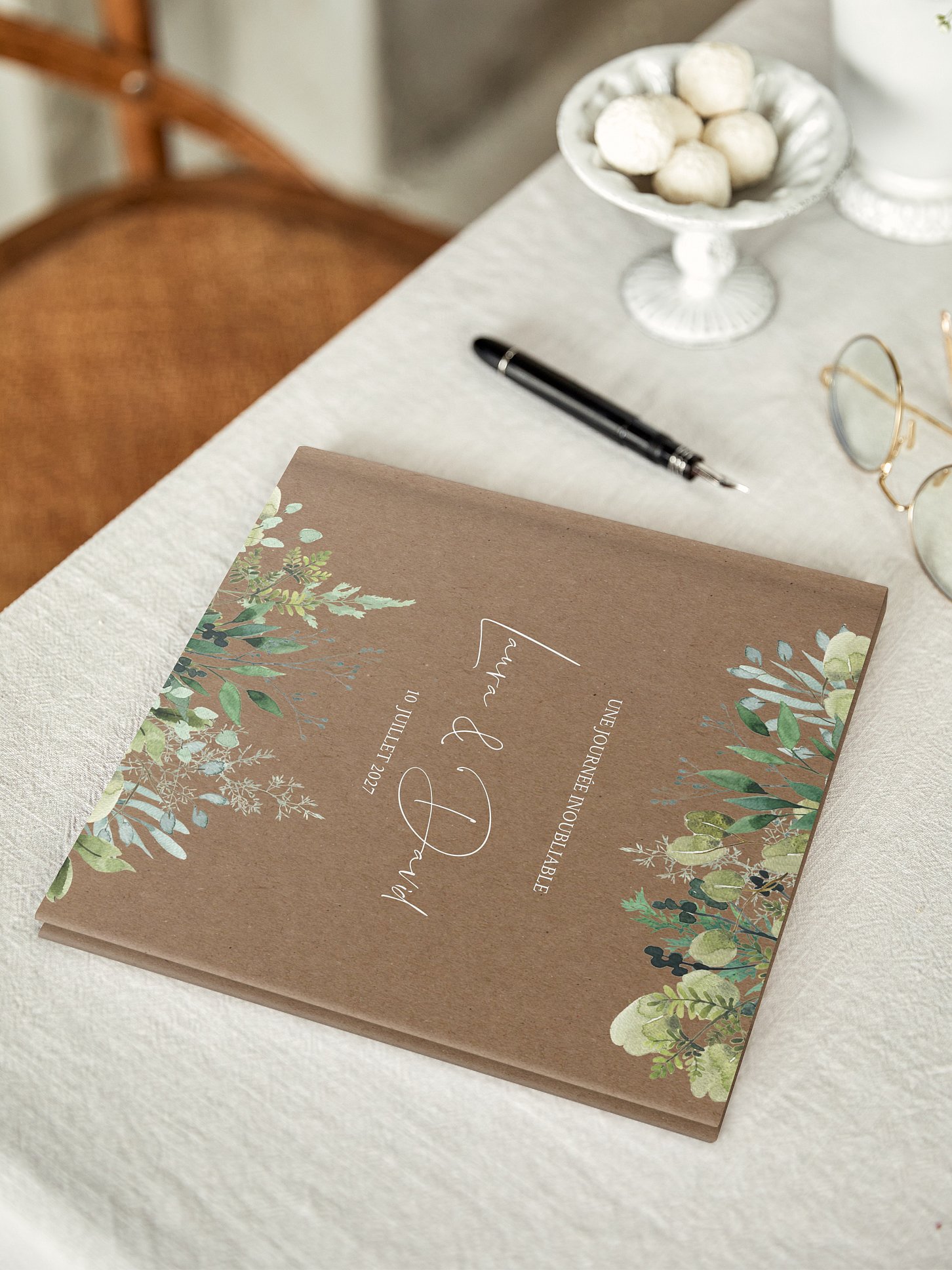 Livre d'or Green magic effet kraft