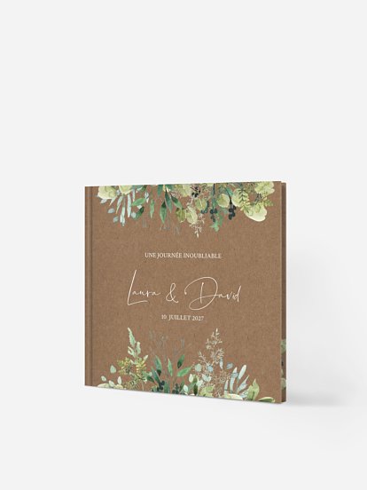 Livre d'or Green magic effet kraft