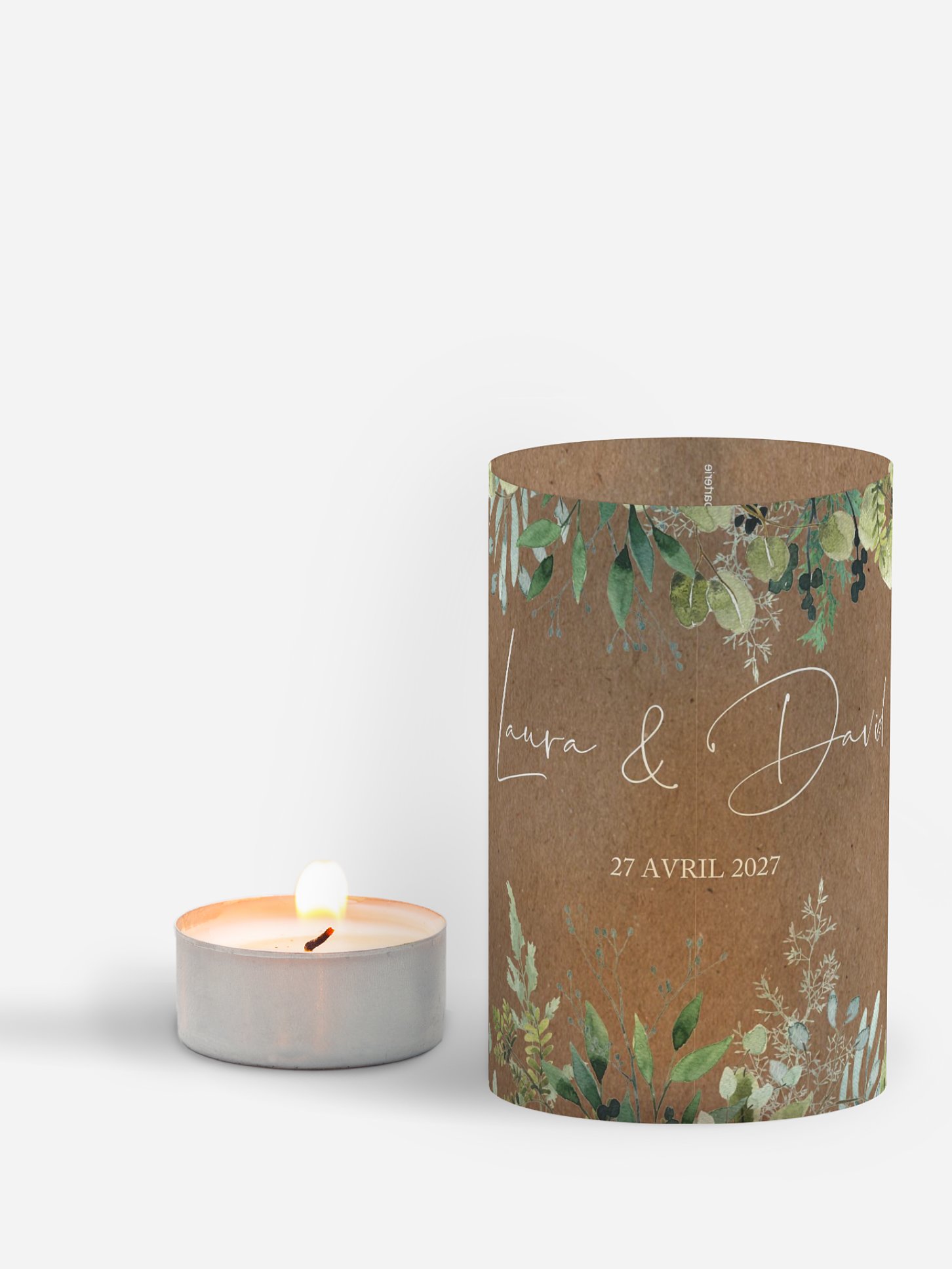 Photophore Green magic effet kraft