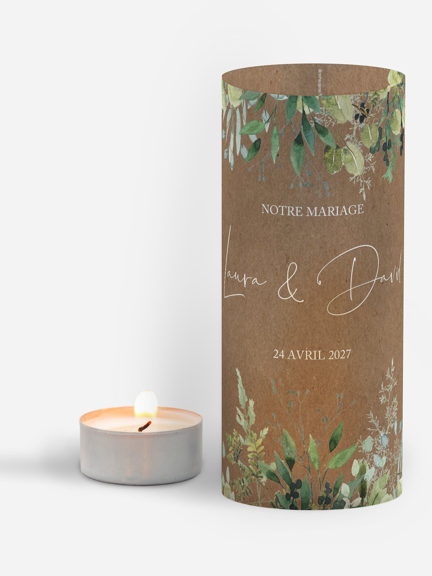 Photophore Green magic effet kraft